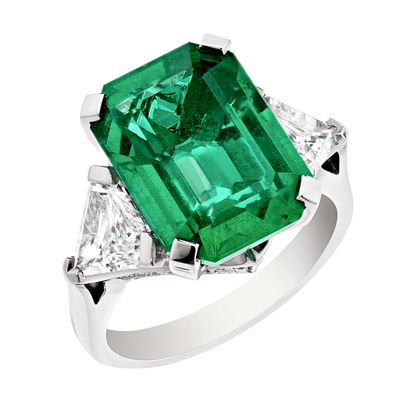 Fabergé-Emerald-Step-Cut-Ring