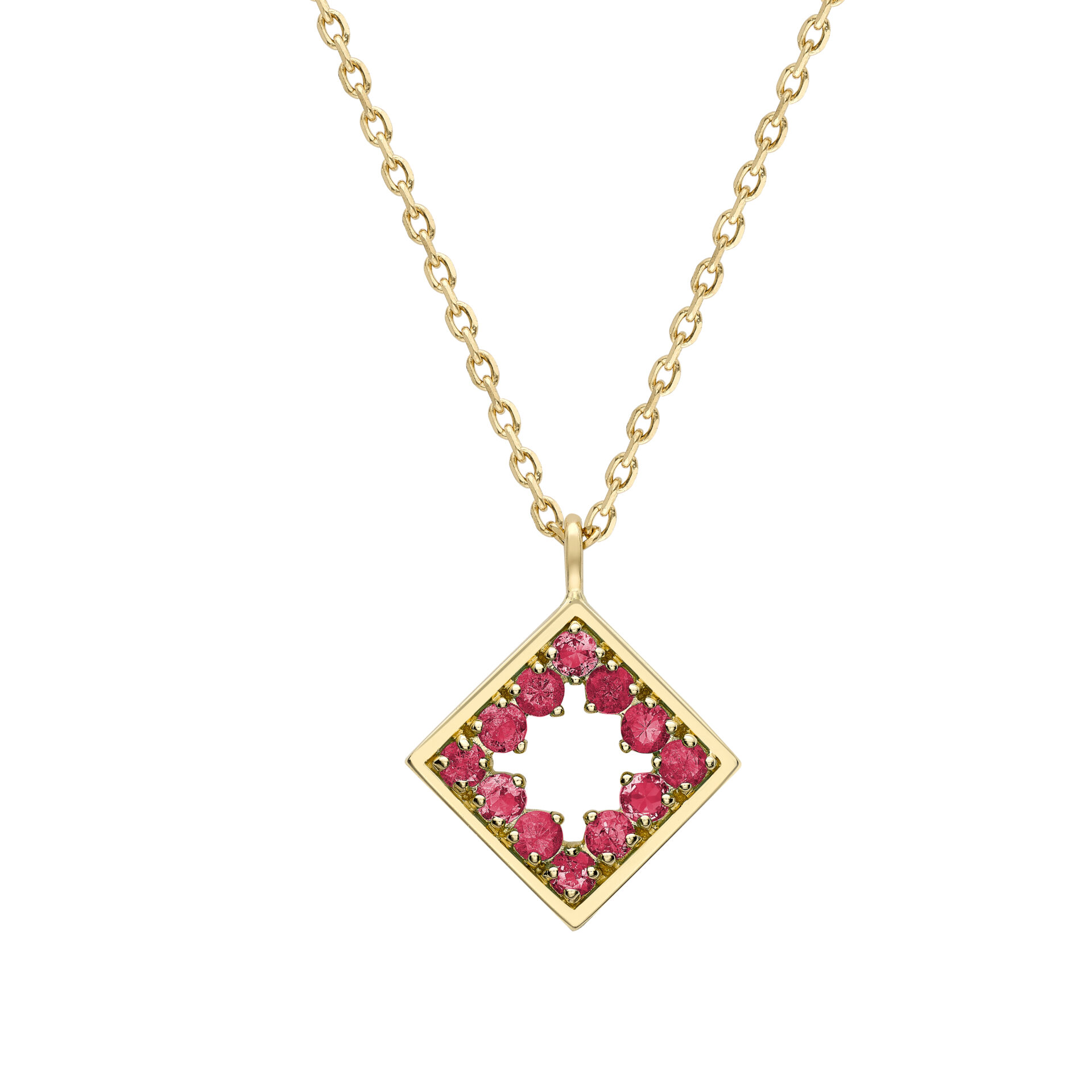 Zoe & Morgan Amelia Ruby Necklace