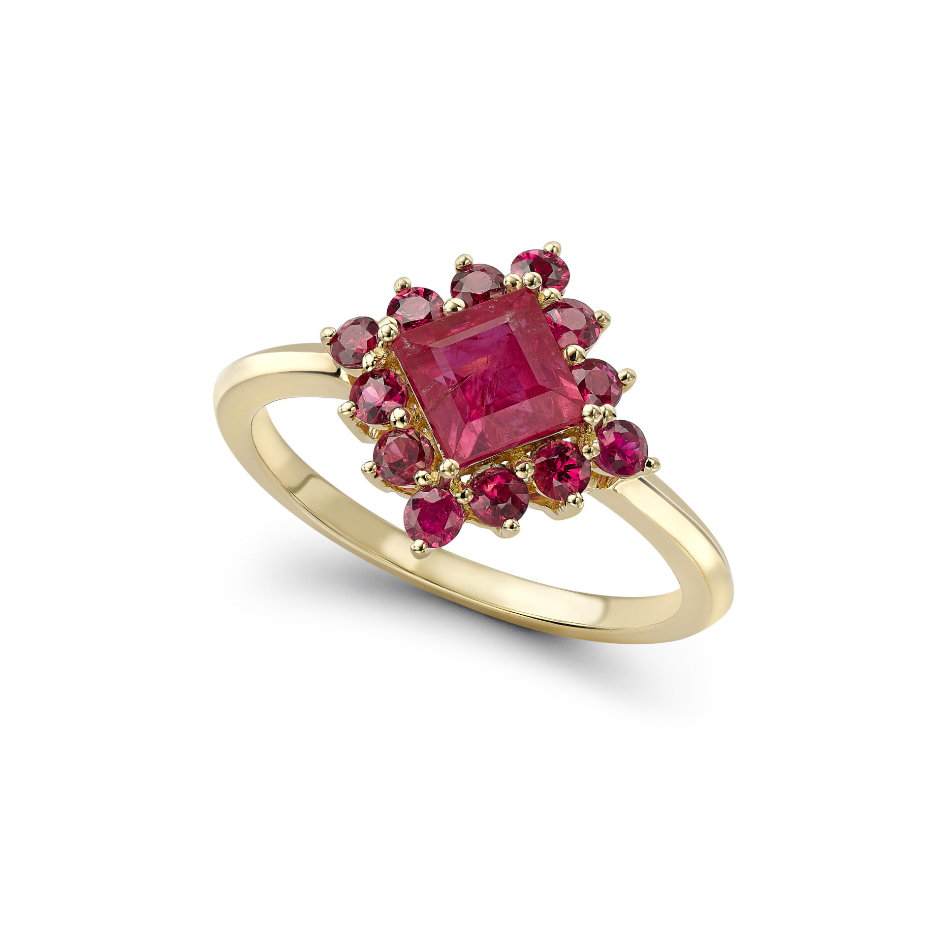 Zoe & Morgan Elinah Ruby Ring