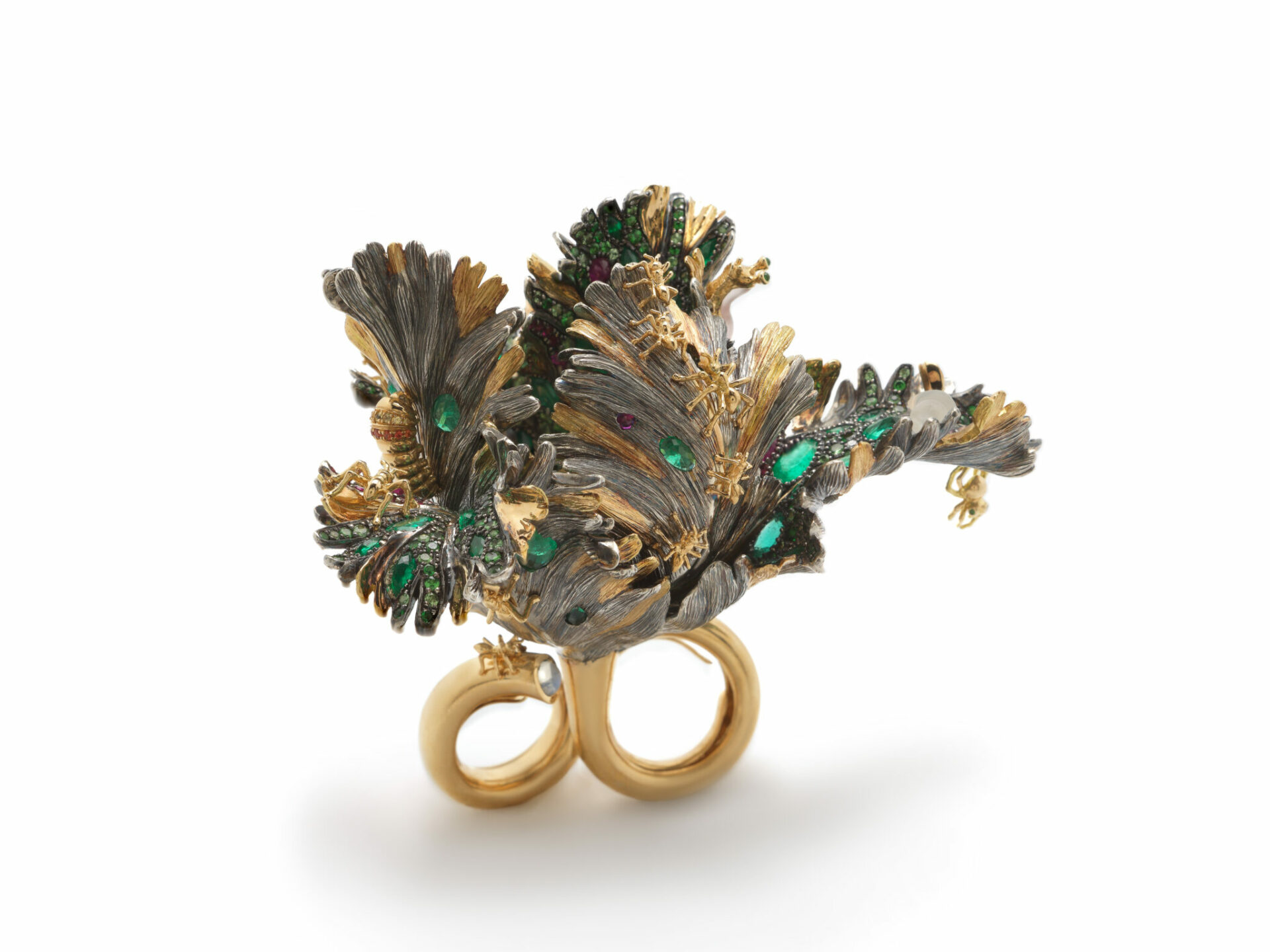 Veilig Verslaafd sleuf Bibi van der Velden Memento Mori Ring Featuring Gemfields – First Ever  Contemporary Jewellery Piece Exhibited at Hermitage Amsterdam – Gemfields