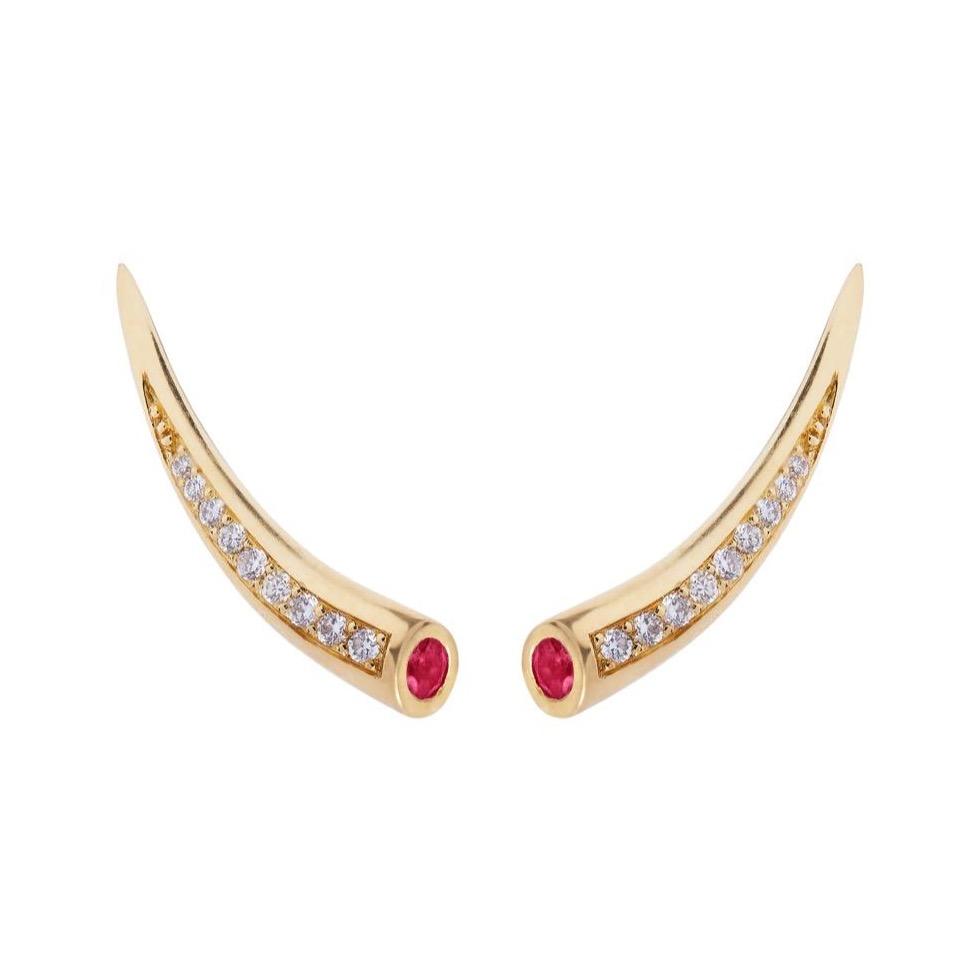 Chaiwa-Earrings-Ruby