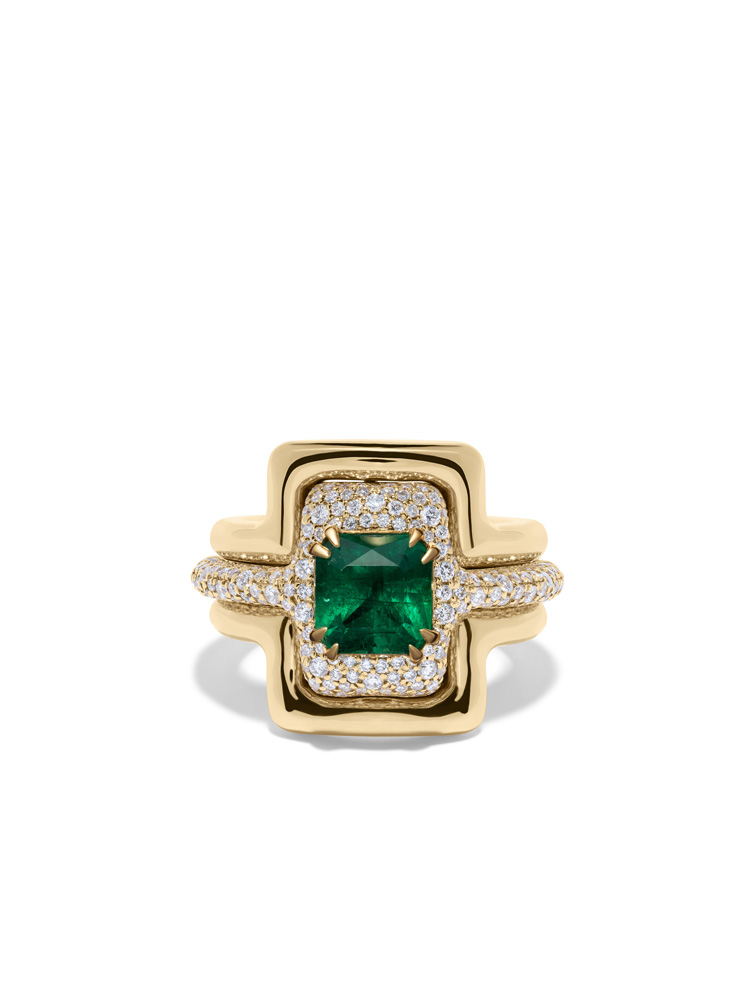 Azlee-x-Gemfields-Contour-Emerald-Pave-Diamond-Ring