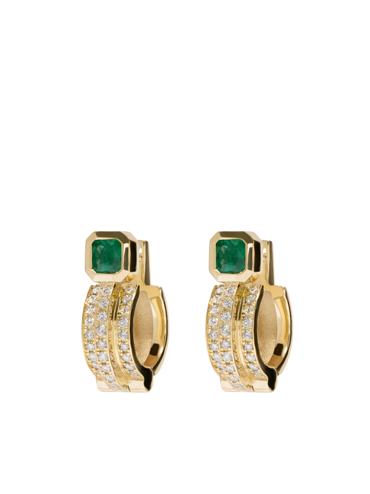 Azlee-x-Gemfields-Staircase-3-Tier-Pave-and-Emerald-Hoops
